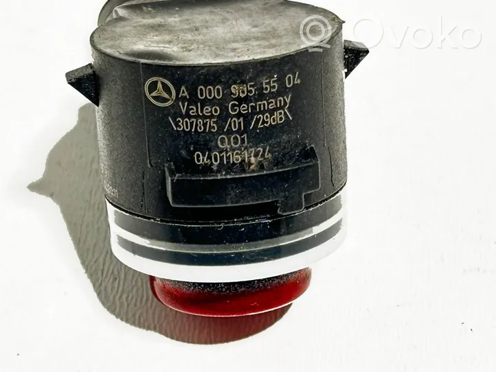 Mercedes-Benz GLE (W166 - C292) Pysäköintitutkan anturi (PDC) A0009055504