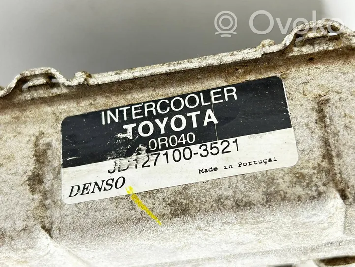 Toyota Verso Chłodnica powietrza doładowującego / Intercooler 179400R040