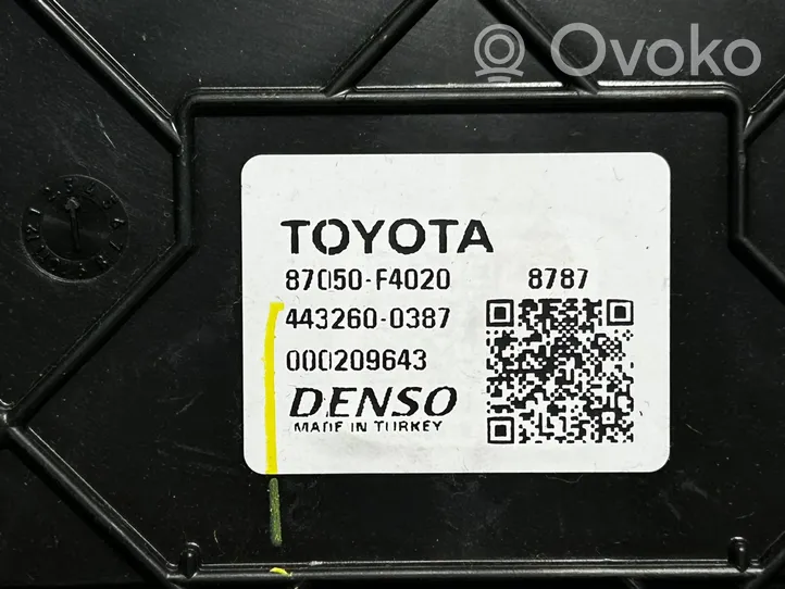 Toyota C-HR Scatola climatizzatore riscaldamento abitacolo assemblata 87050F4020