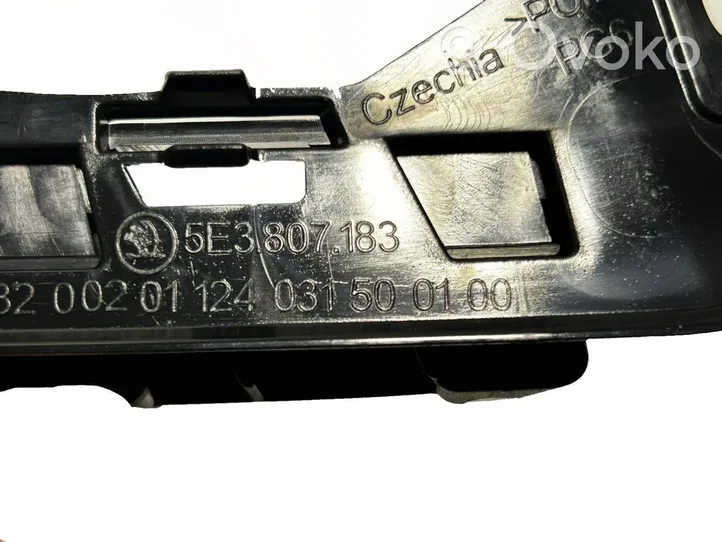 Skoda Octavia Mk4 Front bumper mounting bracket 5E3807183