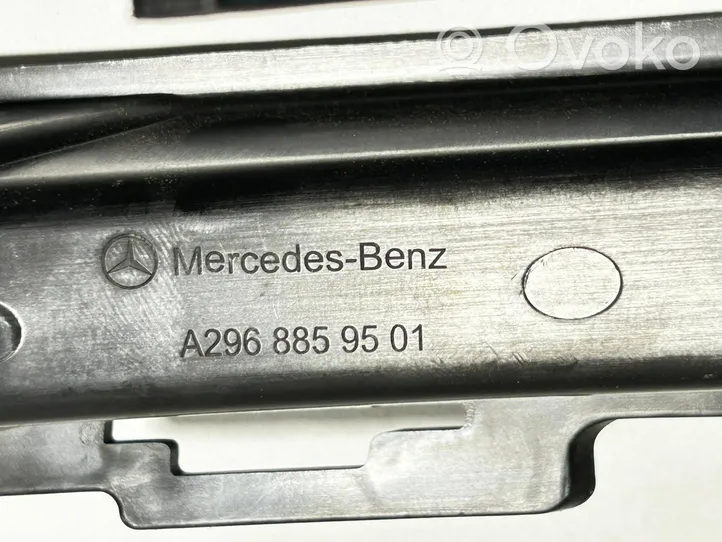 Mercedes-Benz EQS V297 Staffa di rinforzo montaggio del paraurti anteriore A2968859501