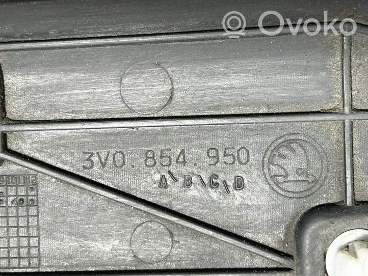 Skoda Superb B8 (3V) Listwa drzwi tylnych 3V0854950