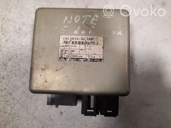 Nissan Note (E11) Stūres pastiprinātāja vadības bloks QG601942