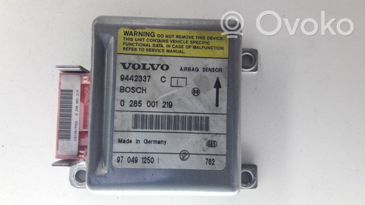 Volvo S70  V70  V70 XC Centralina/modulo airbag 9442337C