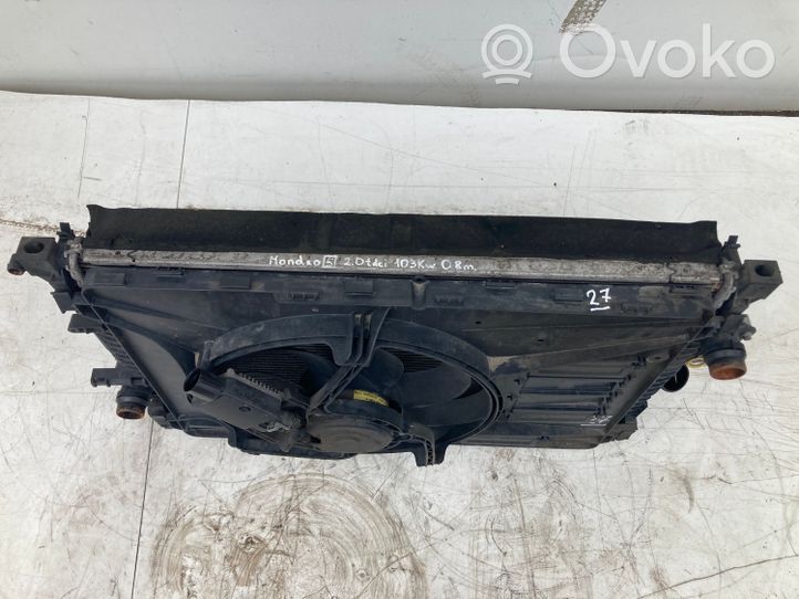 Ford Mondeo MK IV Radiatorių komplektas 000028341408