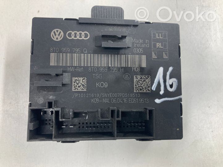 Audi A5 Sportback 8TA Unité de commande module de porte 8T0959795Q