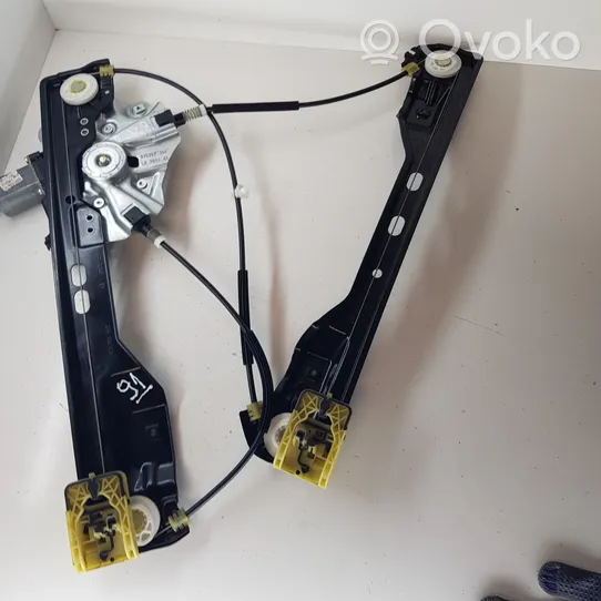 Opel Zafira C Front window lifting mechanism without motor 13260137