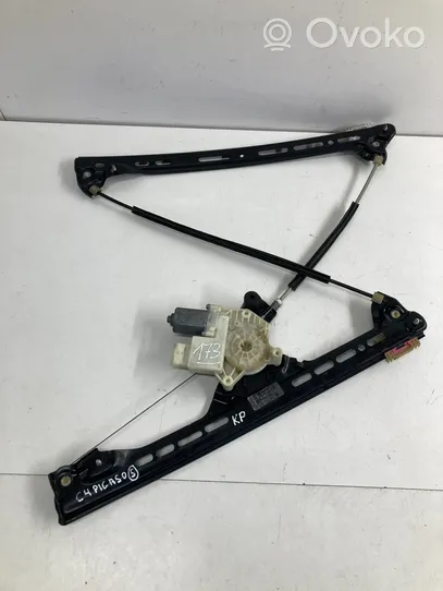 Citroen C4 II Picasso Mécanisme de lève-vitre avec moteur 9675924780