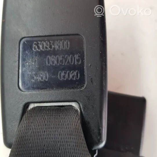 Toyota Avensis T270 Middle seatbelt buckle (rear) 630934800