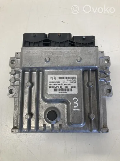 Peugeot 3008 I Sterownik / Moduł ECU 9667175380