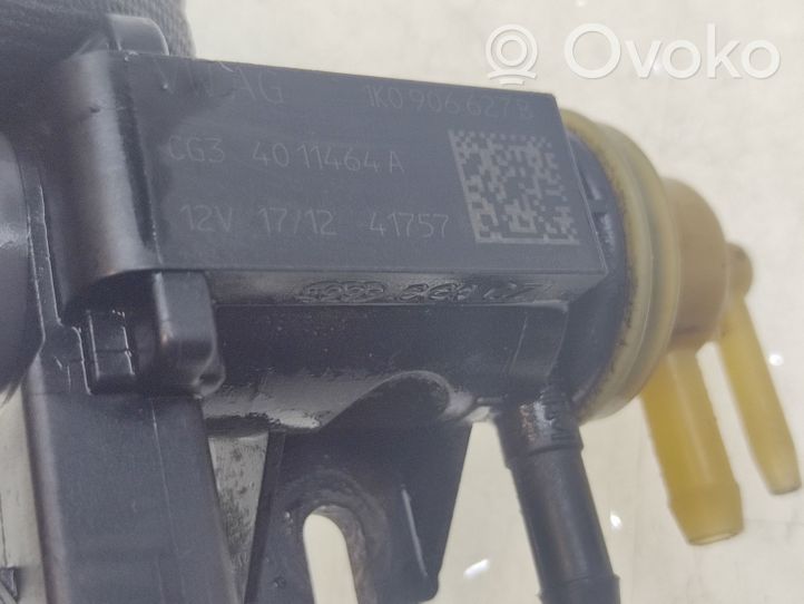 Volkswagen Jetta VI Electrovanne Soupape de Sûreté / Dépression 1K0906627B