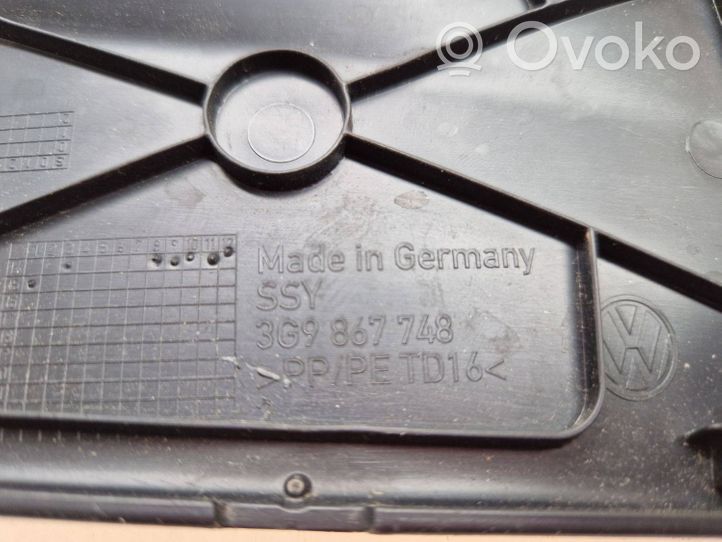 Volkswagen PASSAT B8 Tailgate/boot lid cover trim 3G9867748