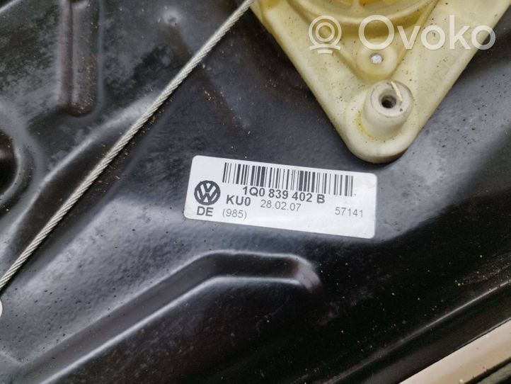 Volkswagen Eos Mécanisme manuel vitre arrière 1Q0839402B