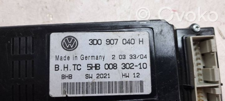 Volkswagen Phaeton Komforto modulis 3D0907040H