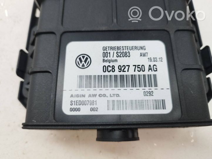 Volkswagen Touareg II Module de contrôle de boîte de vitesses ECU 0C8927750AG