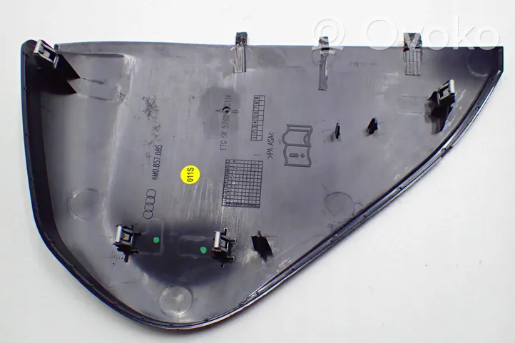 Audi Q7 4M Rivestimento estremità laterale del cruscotto 4M0857085