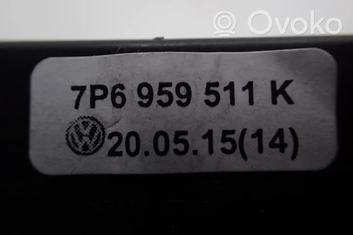 Volkswagen Touareg II Commande bouton réglage hauteur de caisse suspension 7P6959511K