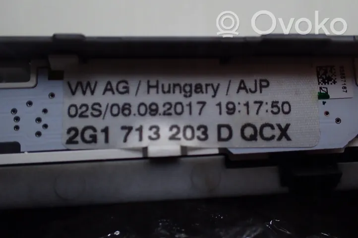 Volkswagen Polo VI AW Drążek / Pokrętło zmiany biegów 2G1713203D