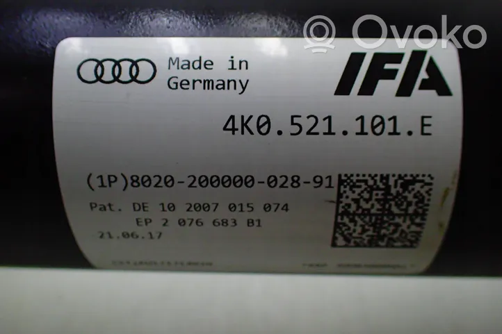 Audi A6 S6 C8 4K Kit d'arbre d'entraînement 4K0521101E
