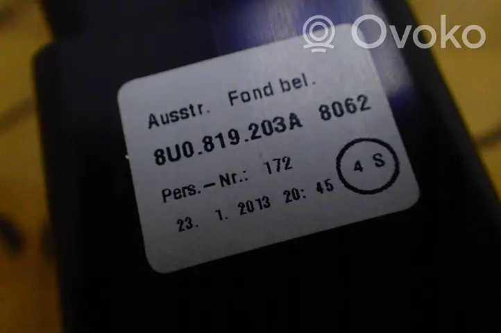 Audi Q3 8U Kratka nawiewu tylna tunelu środkowego 8U0819203A