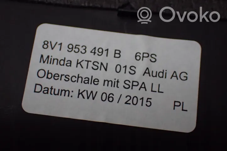 Audi RS3 Ohjauspyörän pylvään verhoilu 8V1953491B