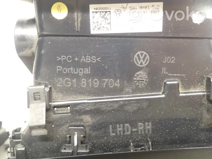 Volkswagen Polo VI AW Garniture, panneau de grille d'aération 2G1819704