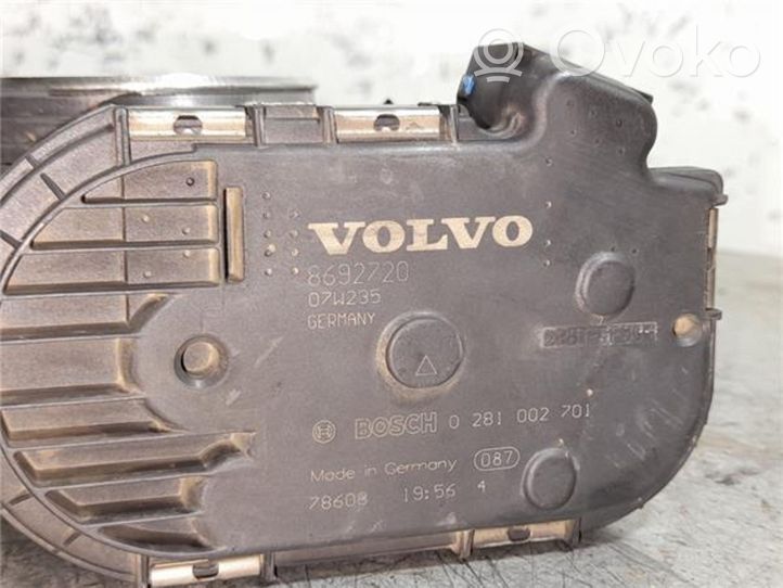 Volvo S60 Valvola corpo farfallato 8692720