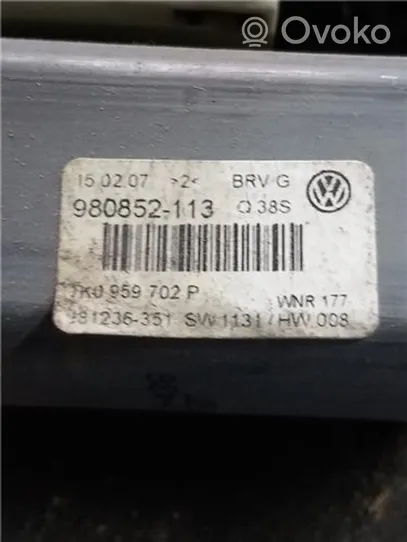 Volkswagen PASSAT B6 Lève-vitre électrique de porte avant 1K0959702P
