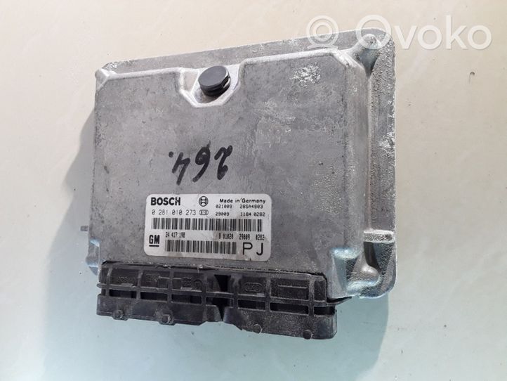 Opel Omega B2 Sterownik / Moduł ECU 0281010273