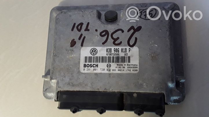 Volkswagen PASSAT B5 Calculateur moteur ECU 0281001720