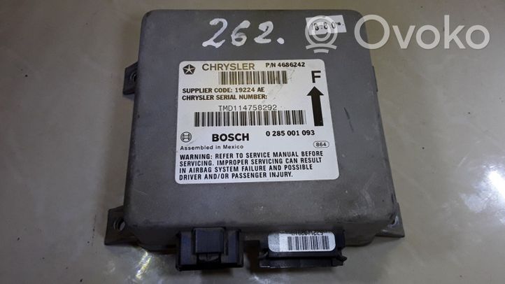 Chrysler Voyager Module de contrôle airbag 0285001093