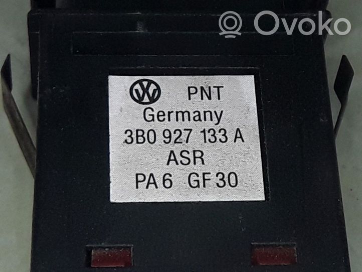 Volkswagen PASSAT B5 Commutateur contrôle de traction (ASR) 3B0927133A