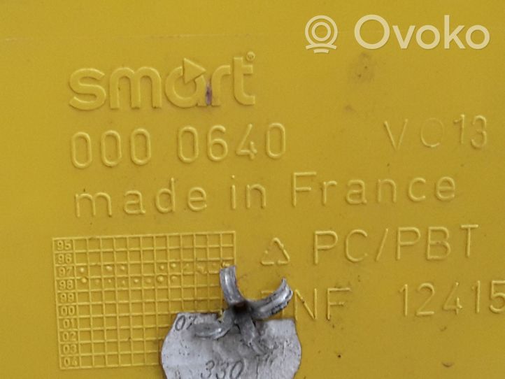 Smart ForTwo I Задняя крышка (багажника) 0000640