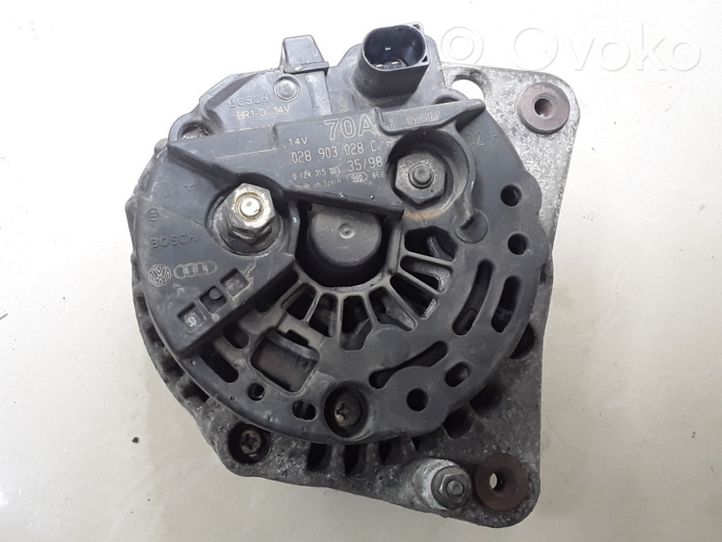 Audi A3 S3 8L Alternator 028903028C