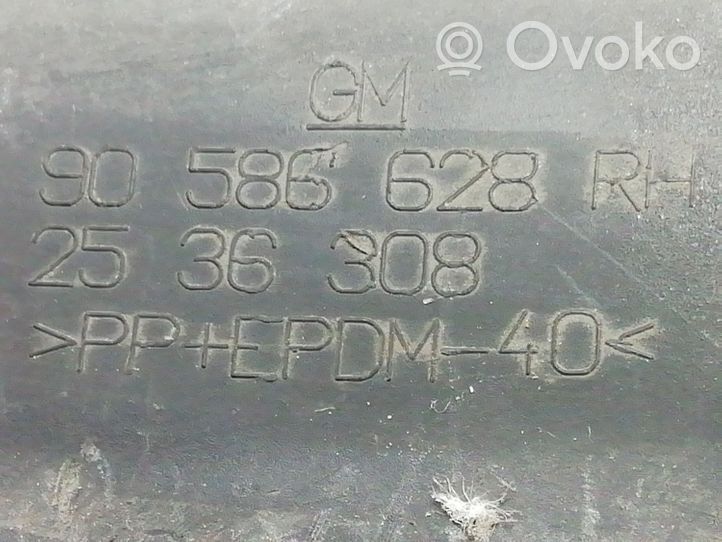 Opel Vectra B Etusumuvalon ritilä 90586628