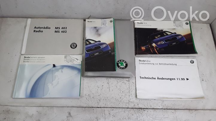 Skoda Fabia Mk1 (6Y) Libretto di servizio dei proprietari 