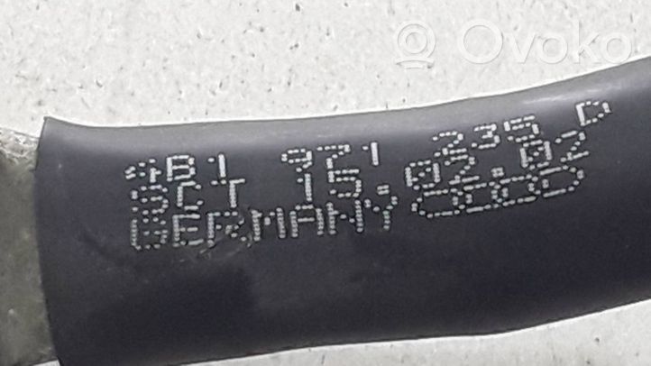 Volkswagen PASSAT B5.5 Cavo negativo messa a terra (batteria) 4b1971235d