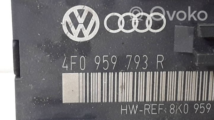 Volkswagen PASSAT B6 Unité de commande module de porte 4F0959793R