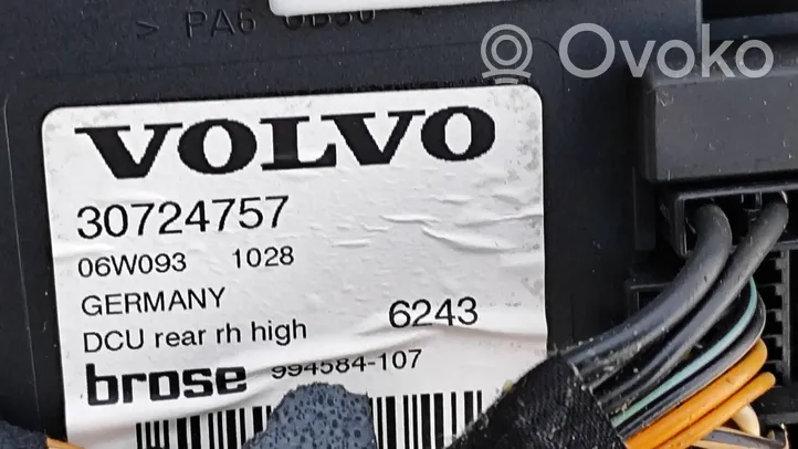 Volvo S40 Drzwi tylne 30724757