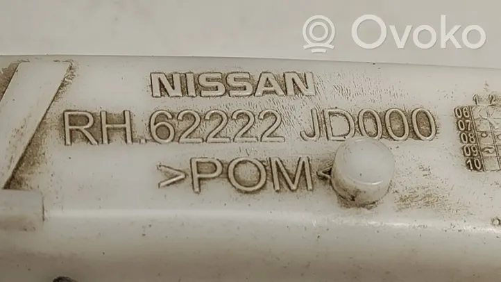 Nissan Qashqai Uchwyt / Mocowanie zderzaka przedniego 62222JD000