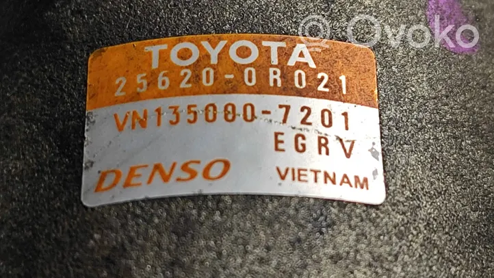 Toyota Auris 150 EGR-venttiili 256200R021