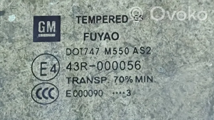 Opel Insignia A Etuoven ikkunalasi, neliovinen malli E243R000056