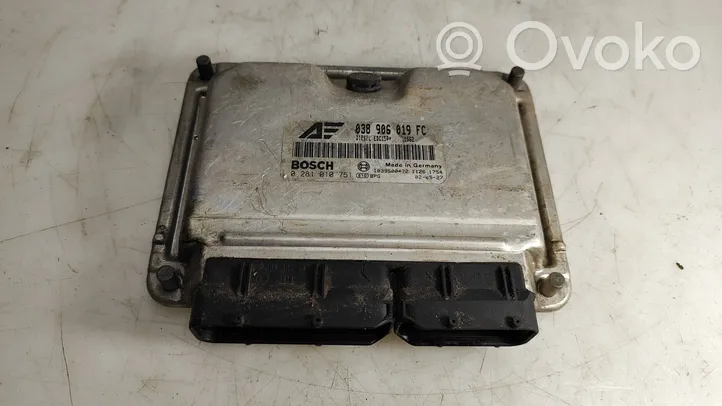 Volkswagen Sharan Engine control unit/module 038906019FC