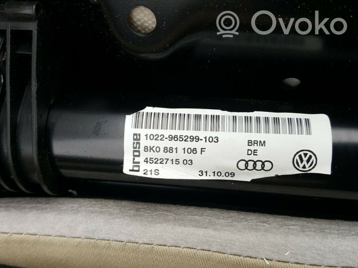 Audi A4 S4 B8 8K Base del sedile anteriore del passeggero 8T0881106F