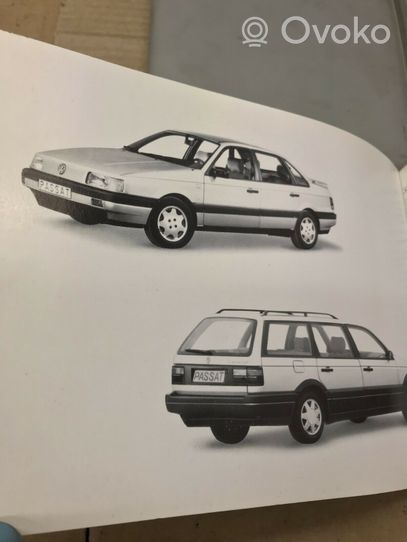 Volkswagen PASSAT B3 Omistajan huoltokirja 