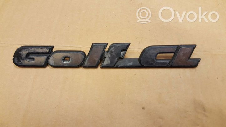 Volkswagen Golf II Logo portiera di carico posteriore 191853687K