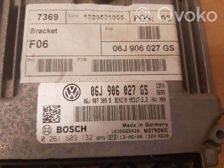 Volkswagen Eos Sterownik / Moduł ECU 06J906027GS