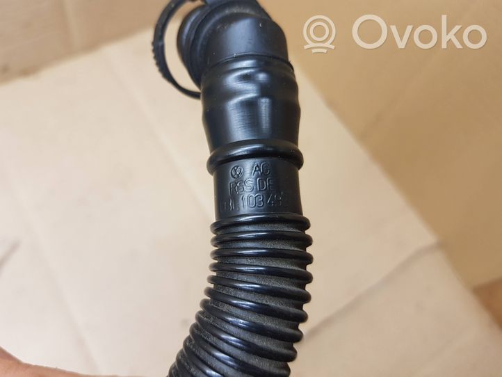 Volkswagen Eos Breather hose/pipe 03L103493