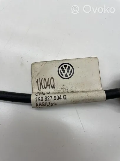 Volkswagen Golf VI Kabelbaum Leitungssatz ABS-Sensor hinten 1K0927904Q