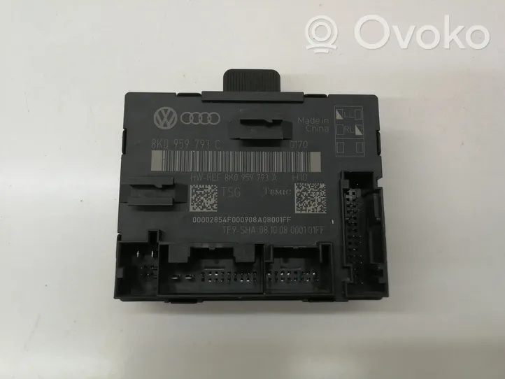 Audi A4 S4 B8 8K Durų elektronikos valdymo blokas 8K0959793C